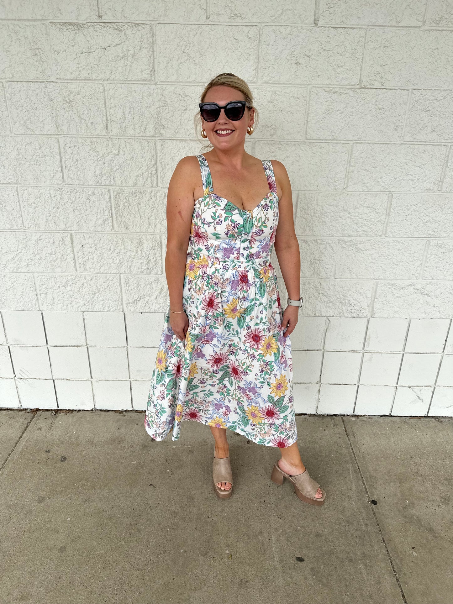 Rapunzel midi dress