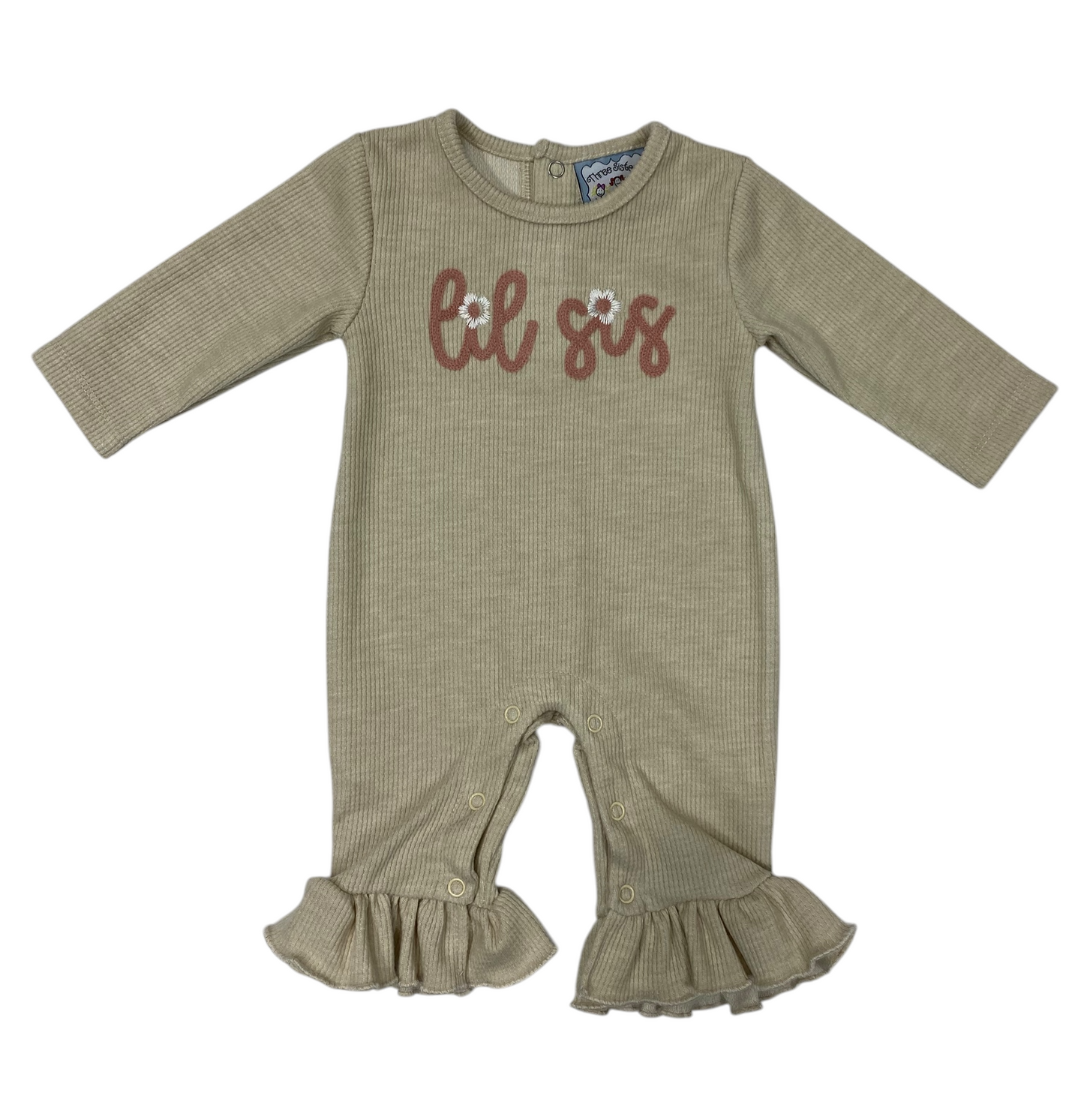 Lil Sis Girl Romper Three Sisters