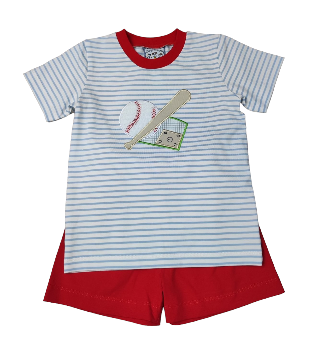 Homerun boy short set