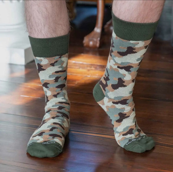 Camouflage socks