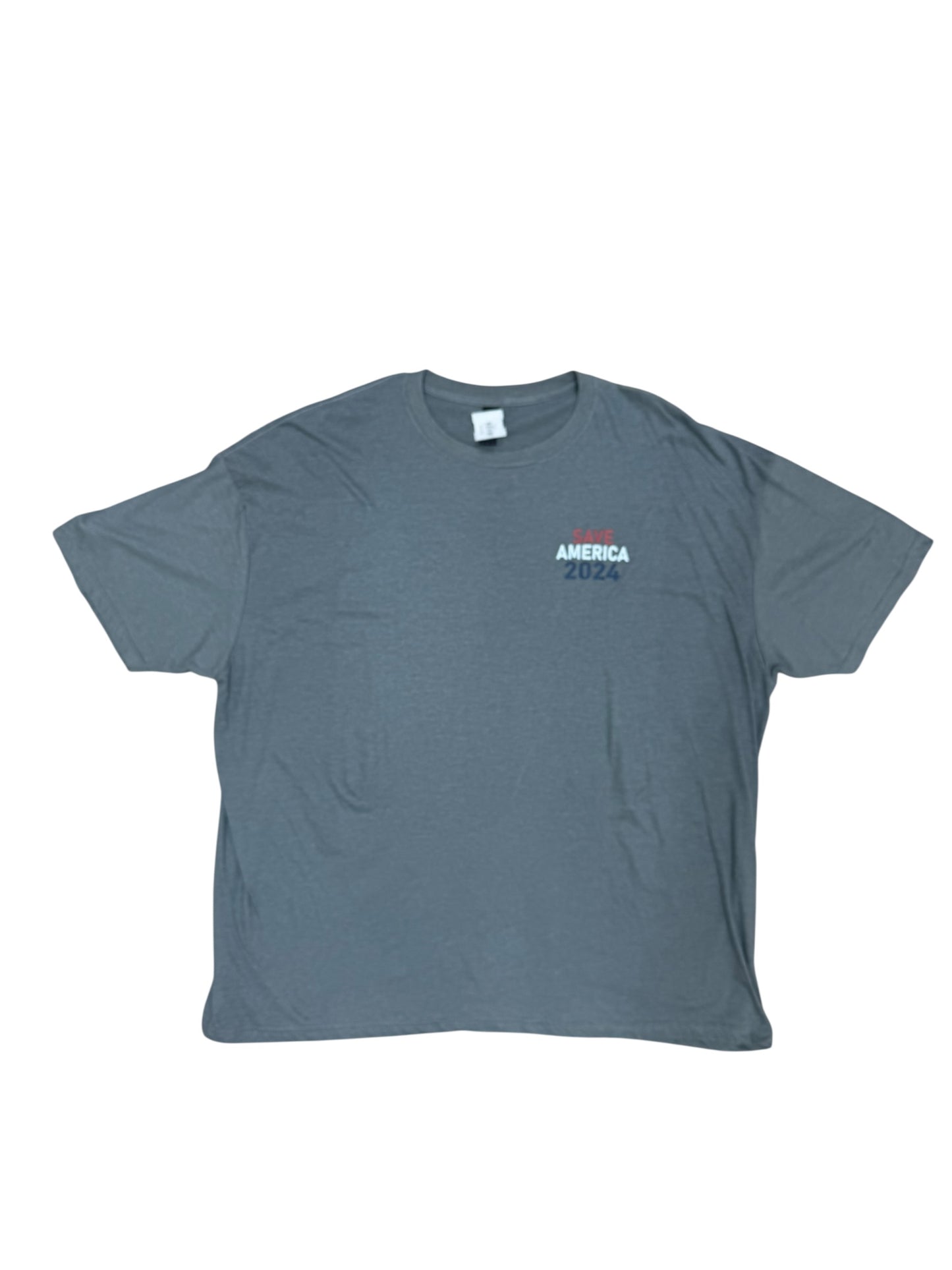 Grey Save America Tee