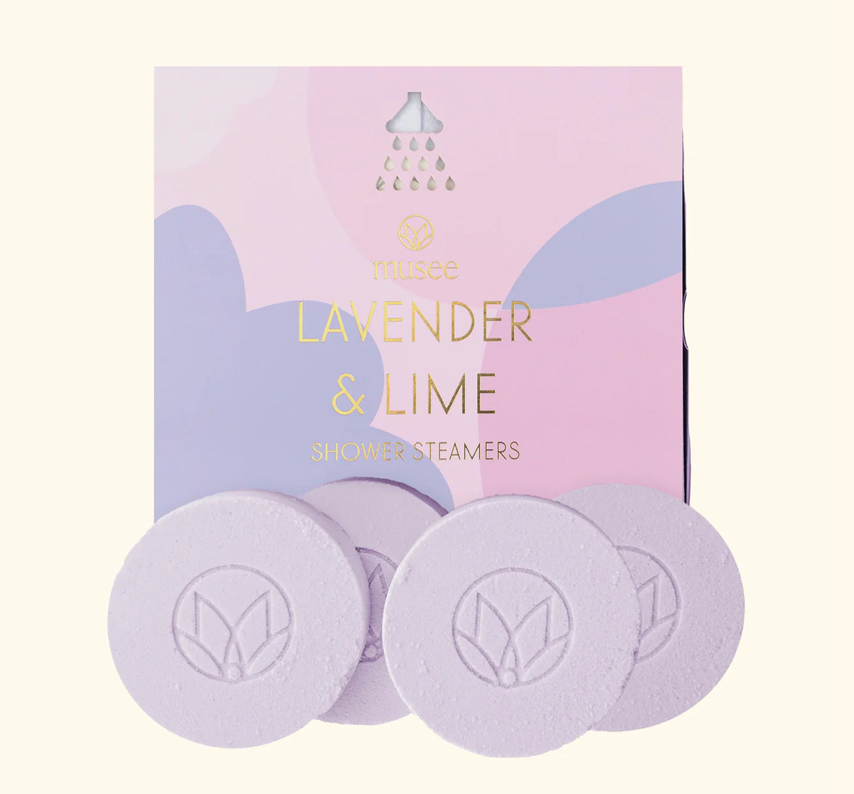 Lavender and Lime Shower Steamers Musee