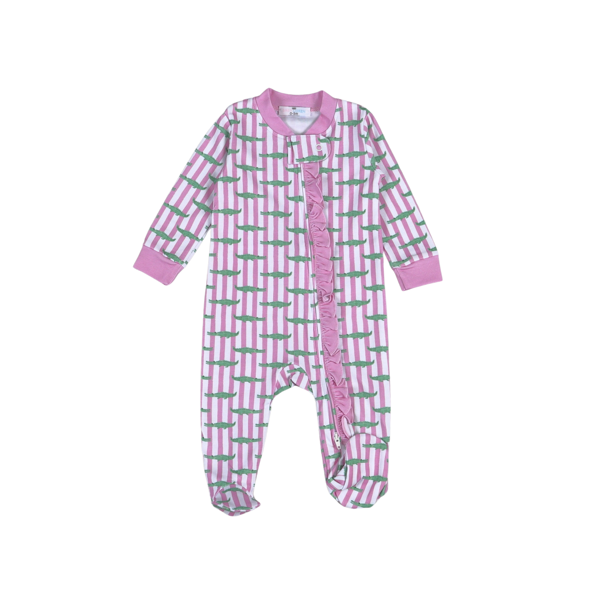 Bayou Kids Zipper Footie