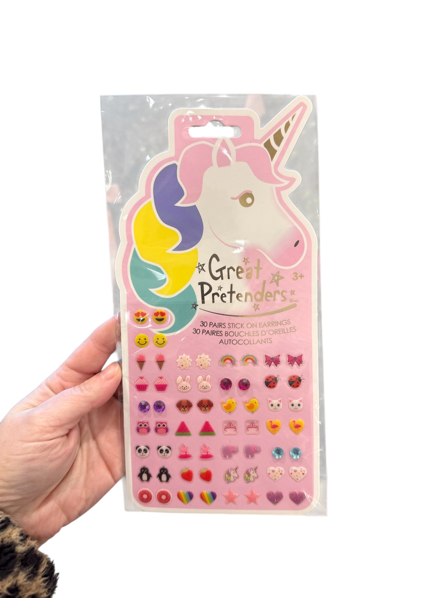 Stick on earrings- GB