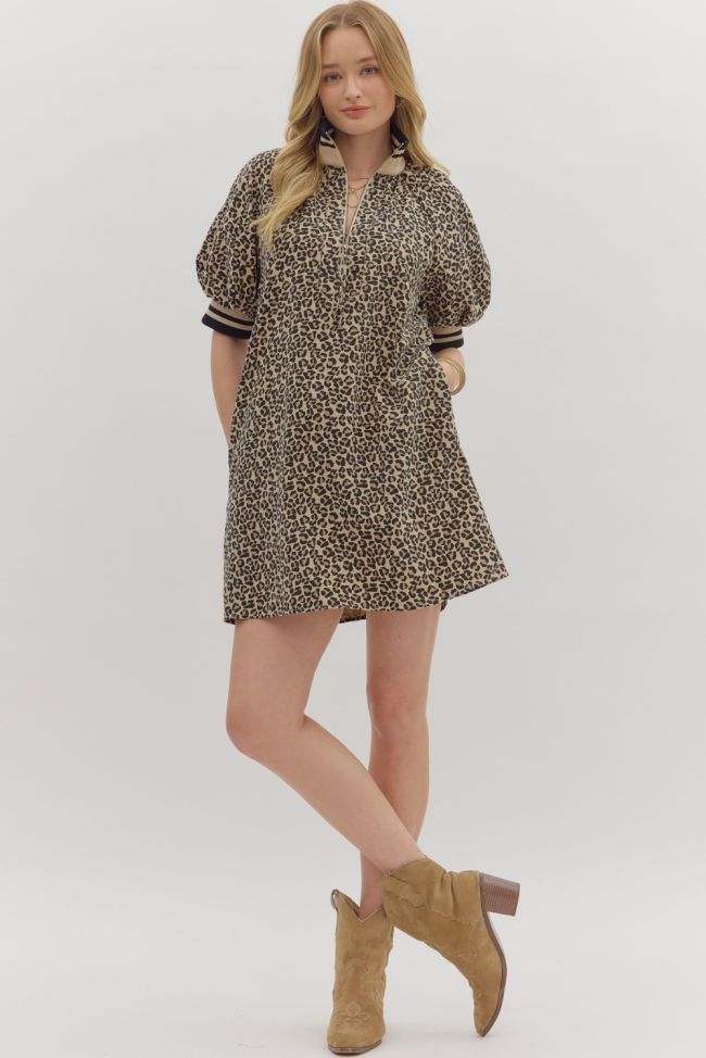 Cheetah Luxe Dress