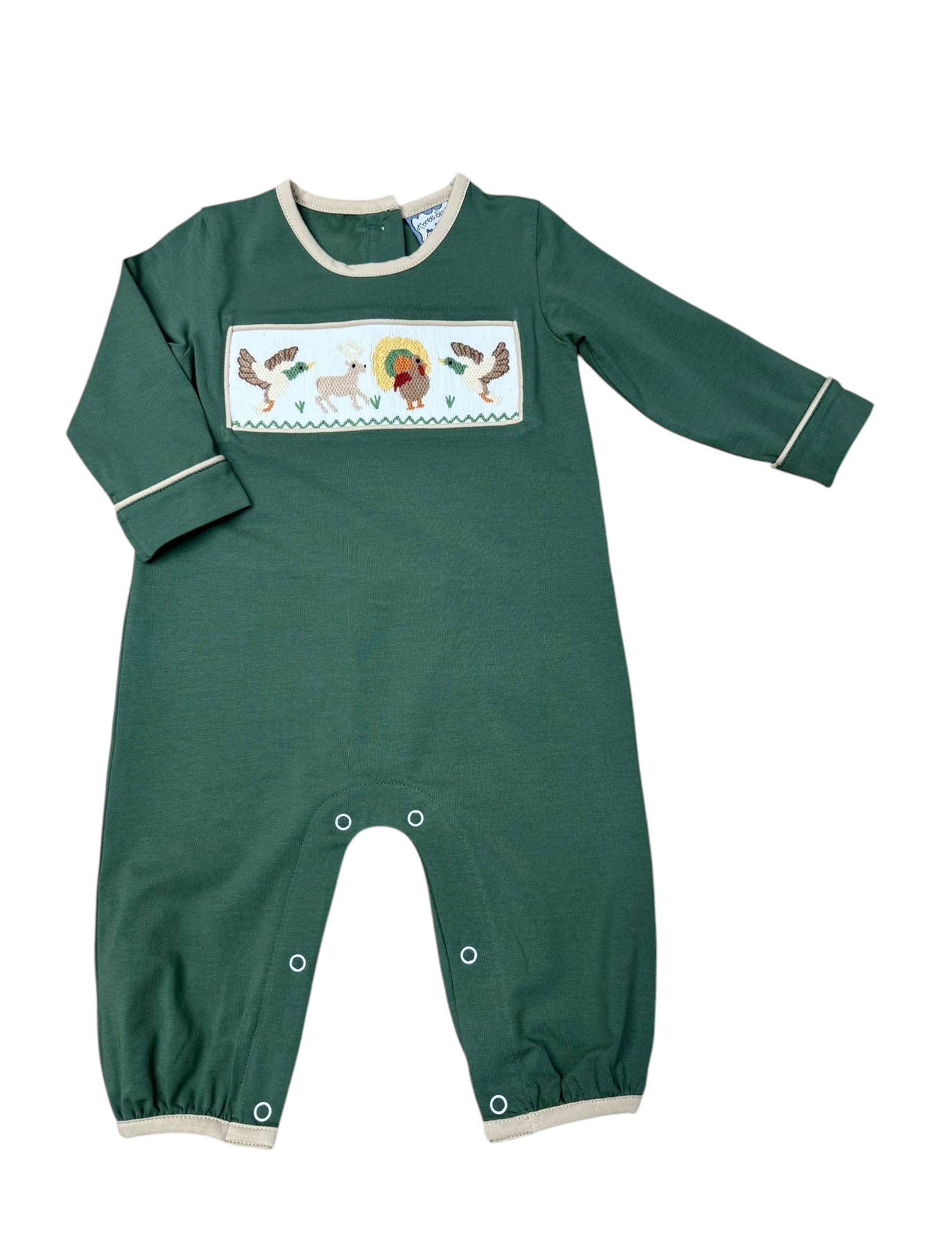 Boys Life Smocked Boy Romper Three Sisters