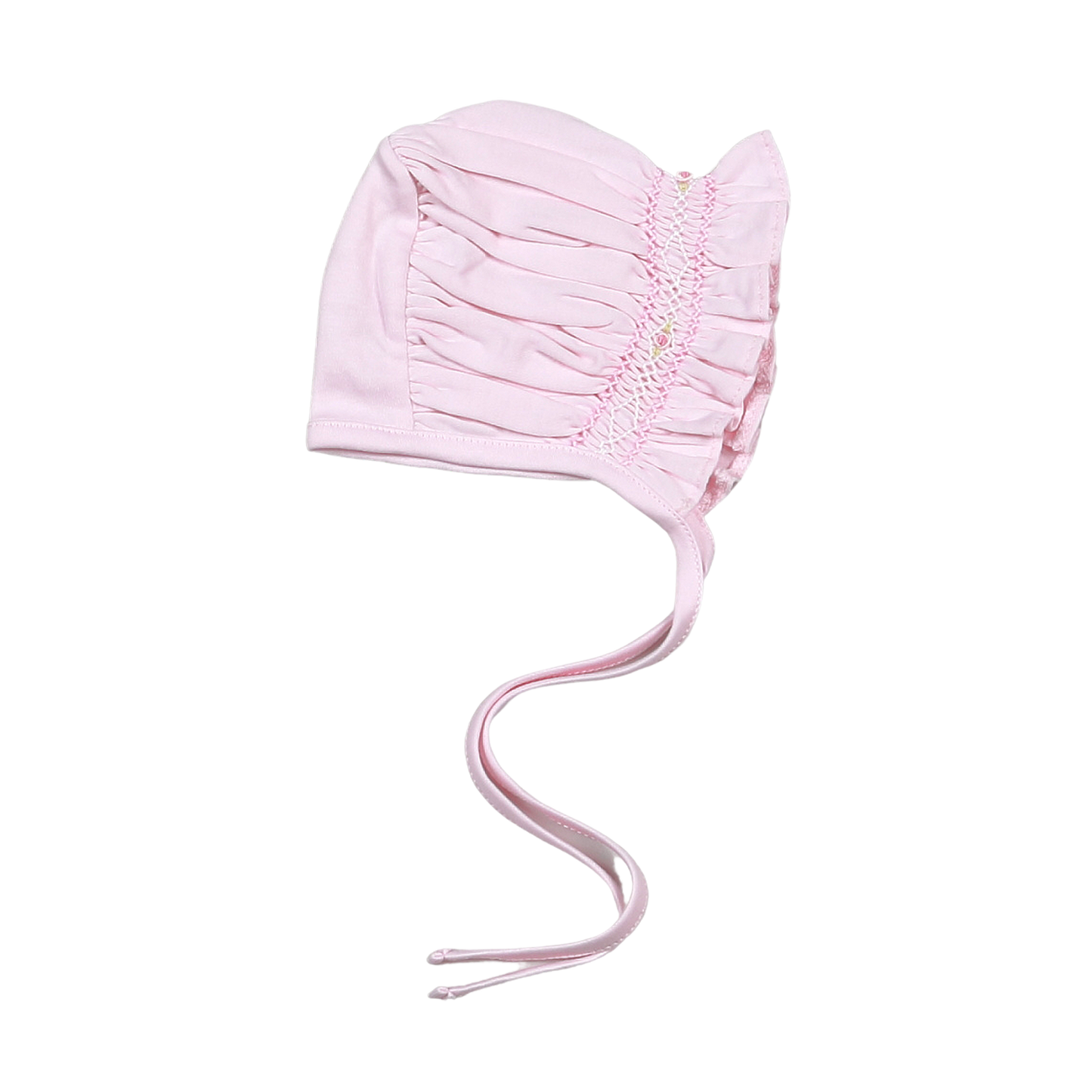 Sally Pink Hand SMK Pima Bonnet