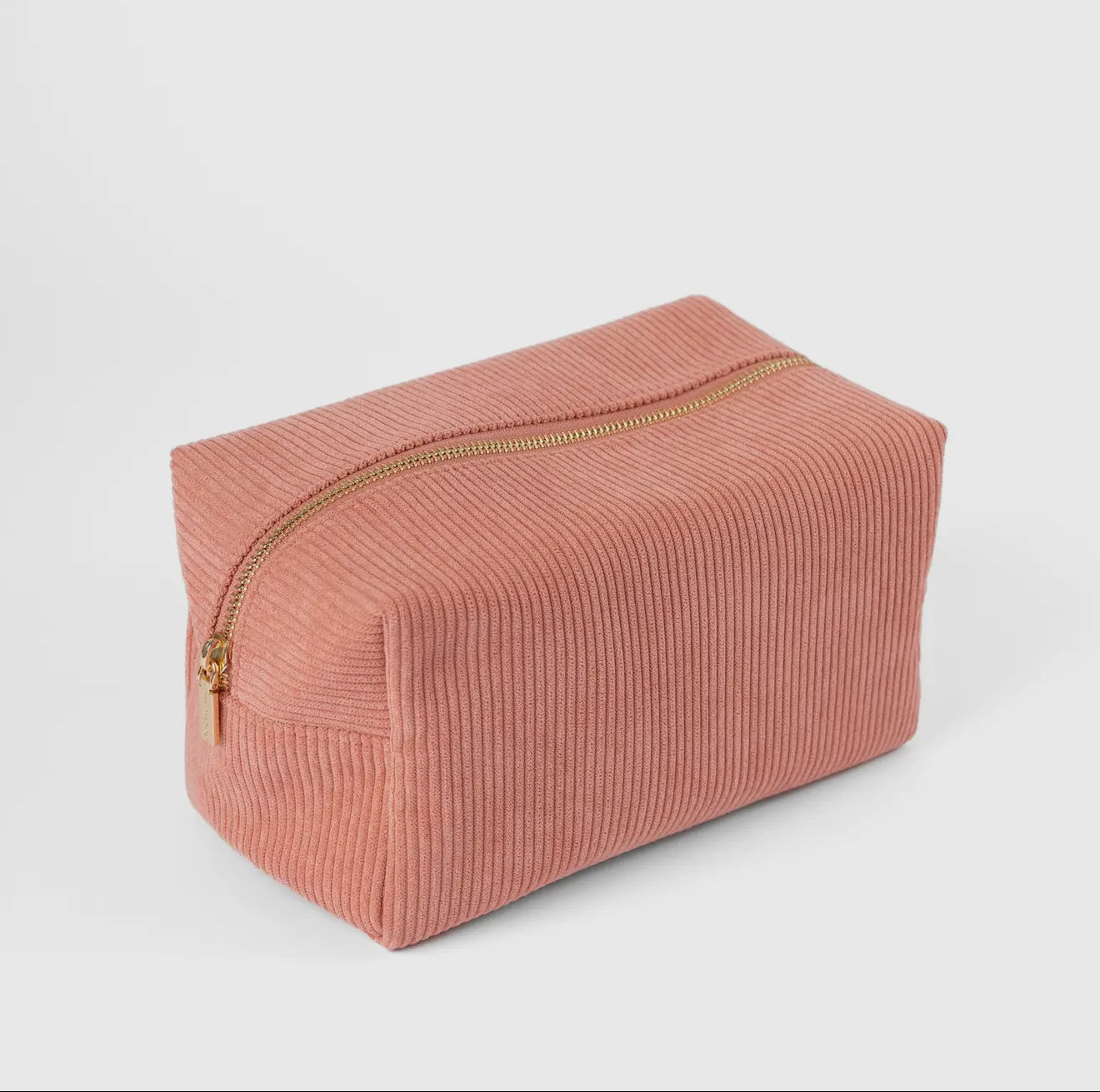 Peony Corduroy Cosmetic Bag- EBD