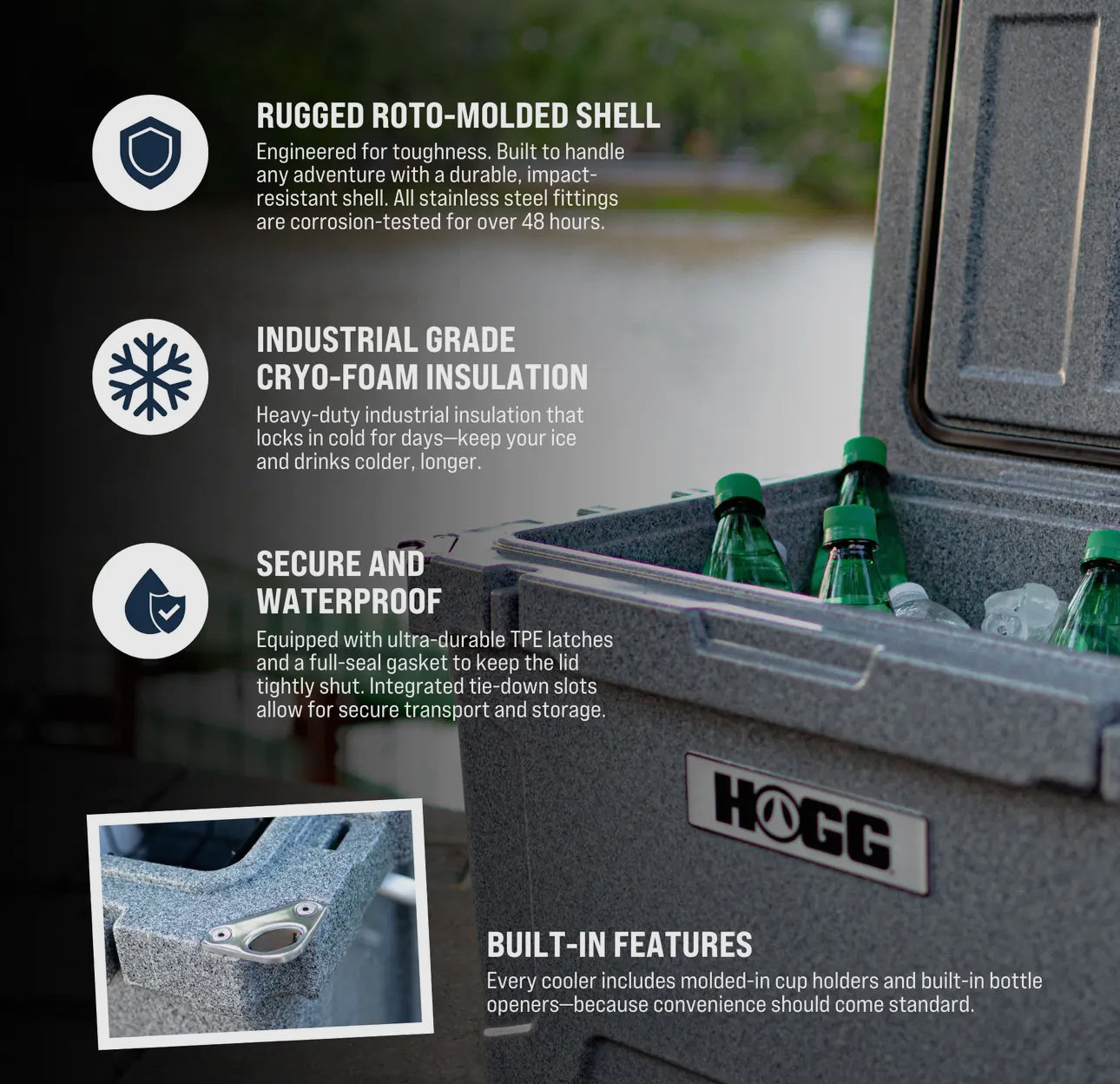 45q Hogg Cooler (Mushroom)