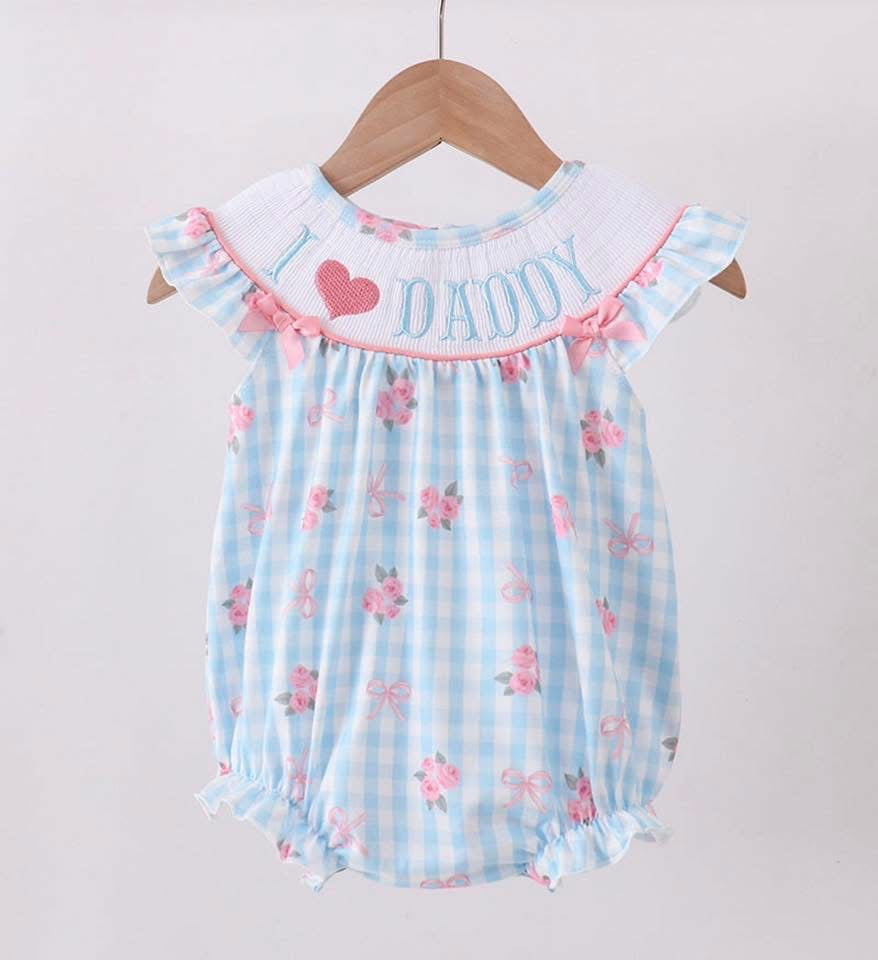 I Love Daddy Girl Bubble