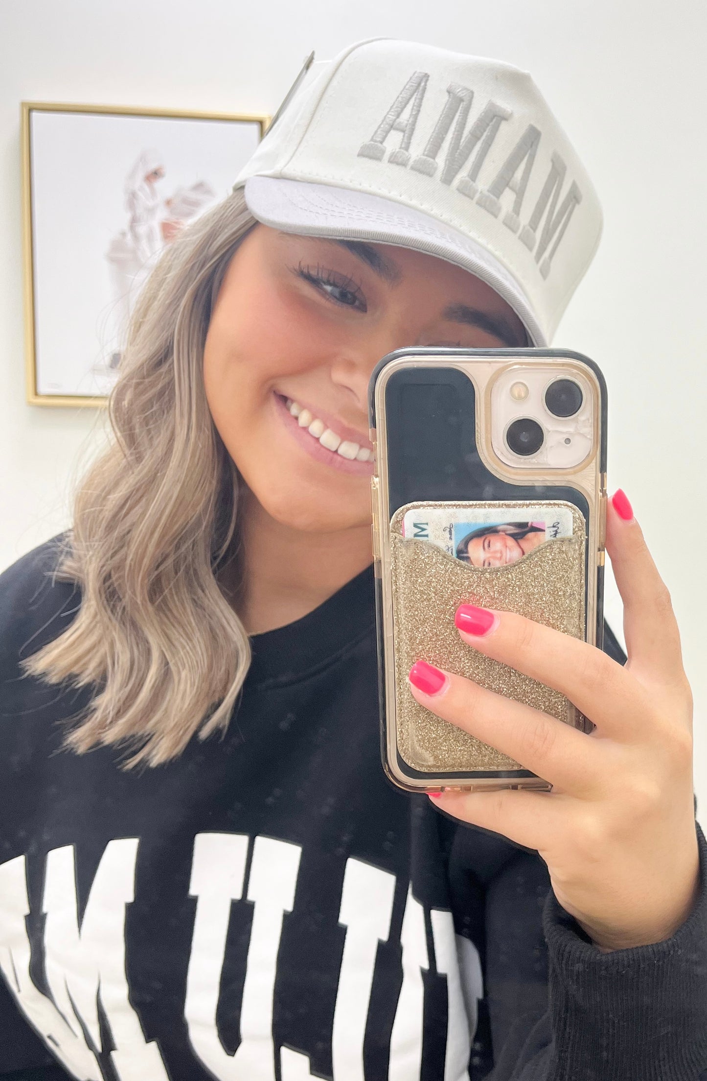 Lulu Mac Mama Grey Cap