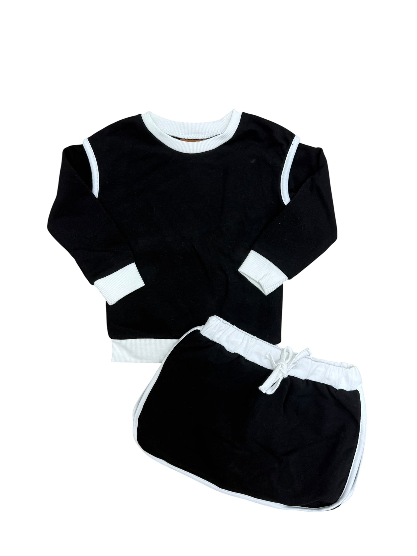 Josie Skort Set Black-MJ