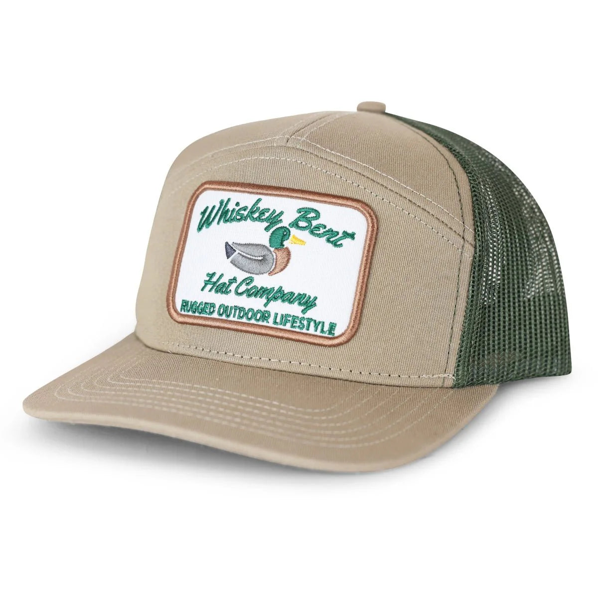 Green Head 7-Panel Whiskey Bent Hat Co