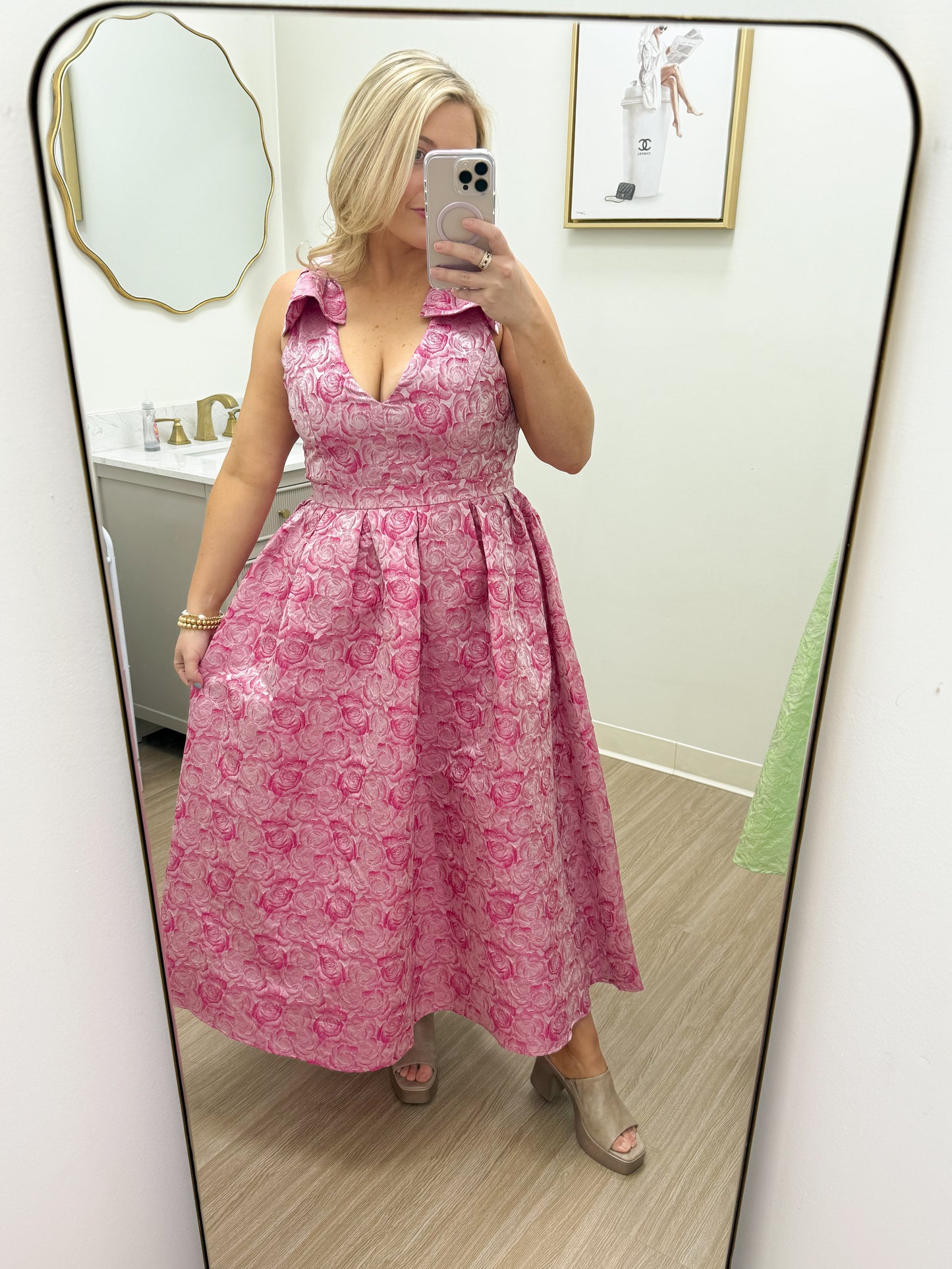 Pink Rosalie Semi Formal Dress