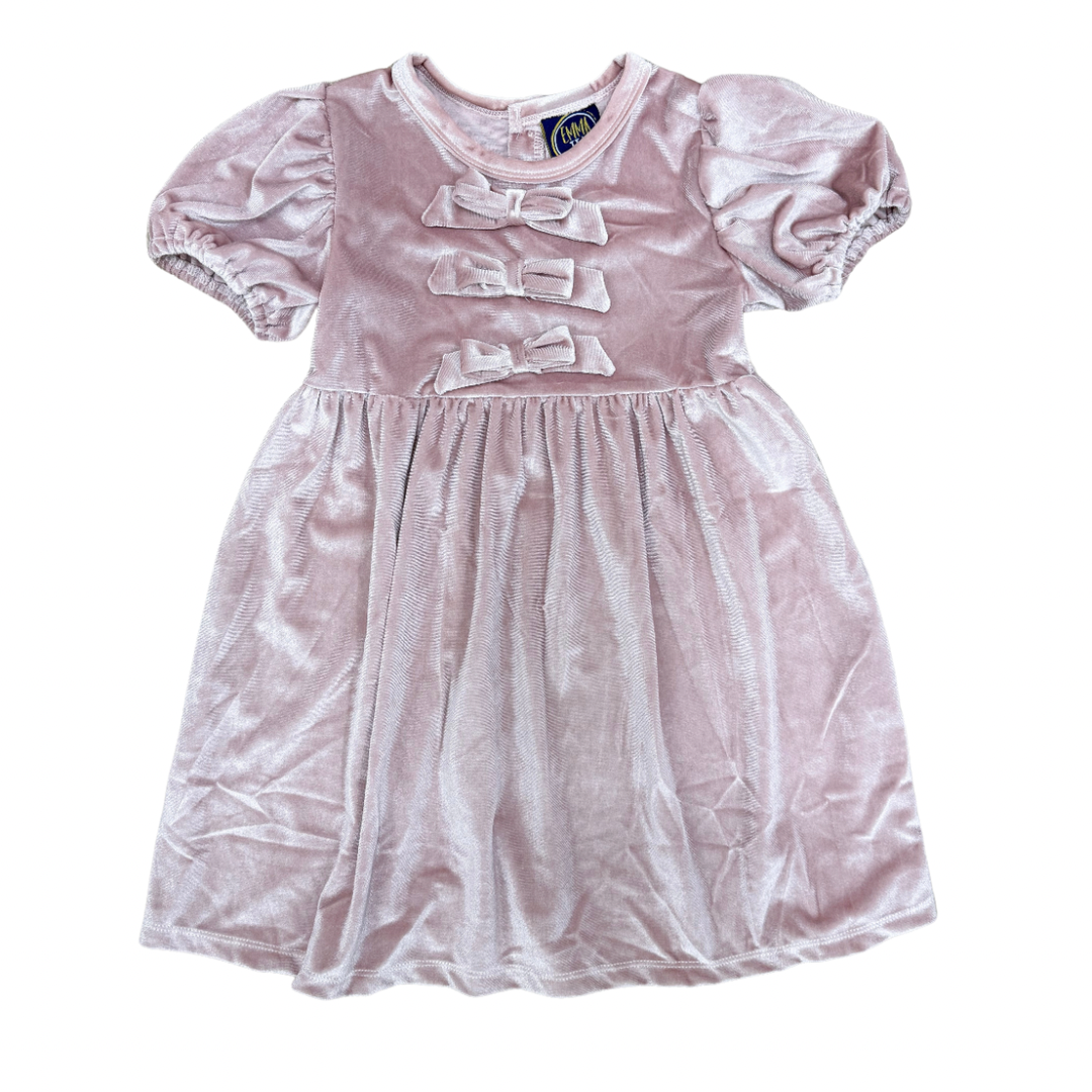 Blush Chelsie Bow Dress-EJ