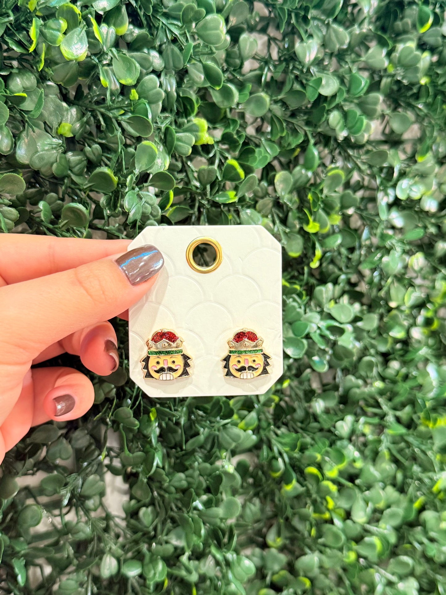 Nutcracker Stud Earrings