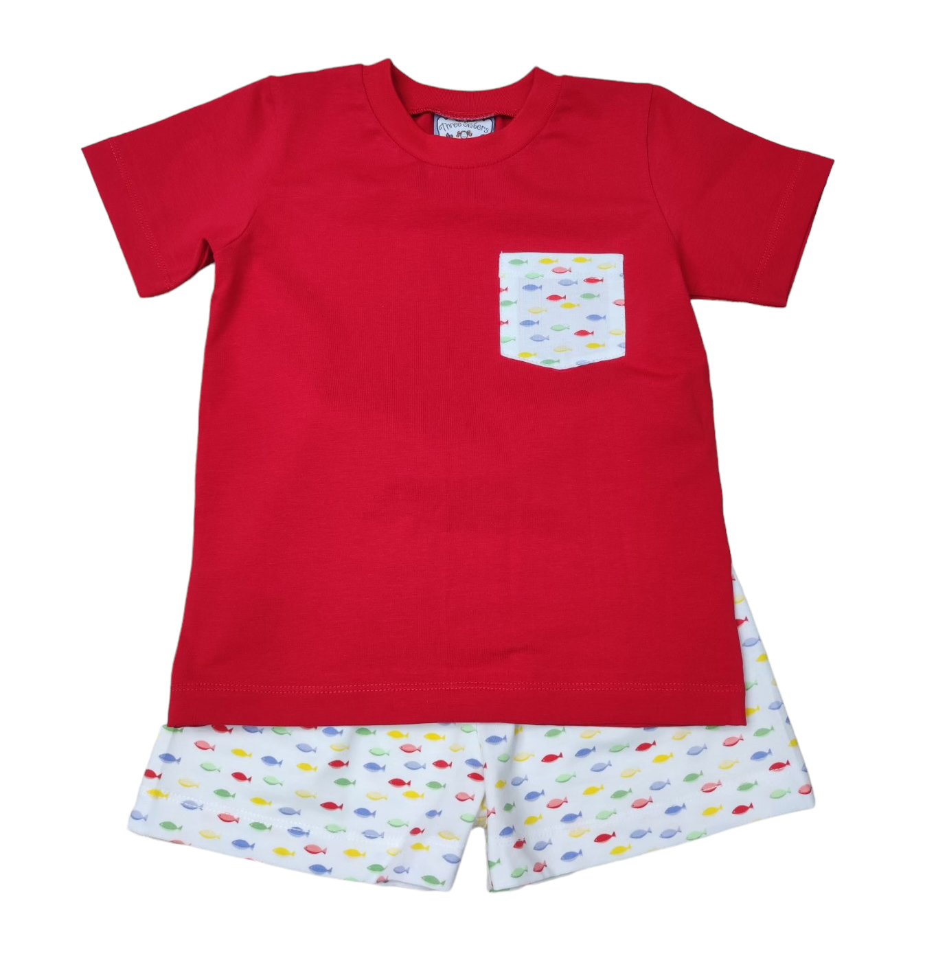 Go fish boy short set