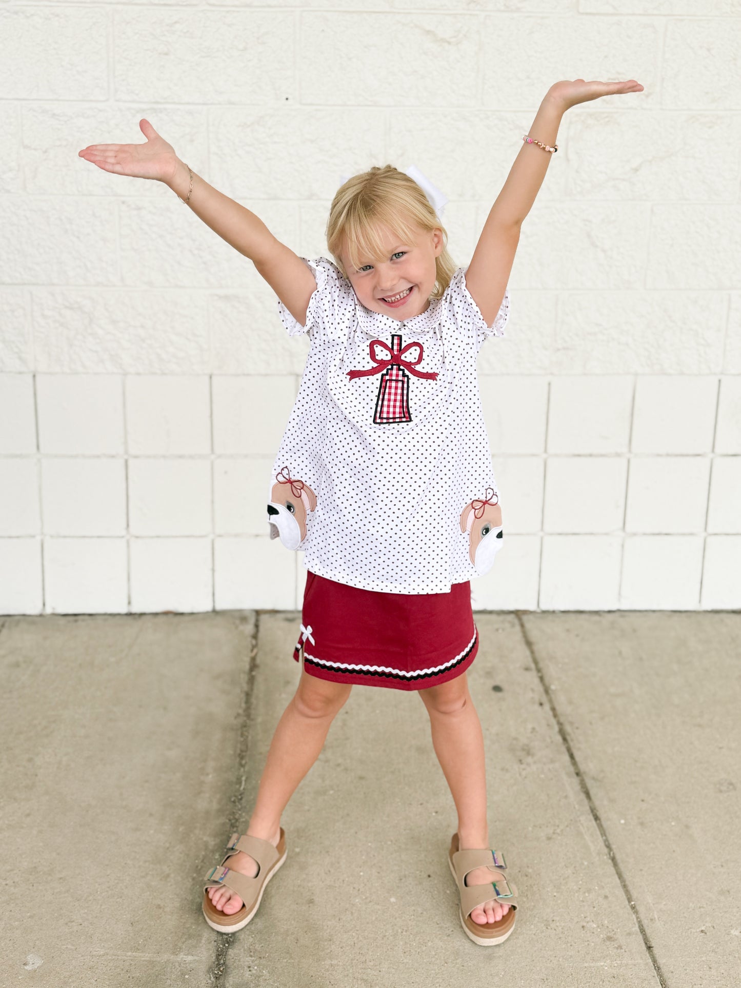 MSU Skort Set Jumping Jolly