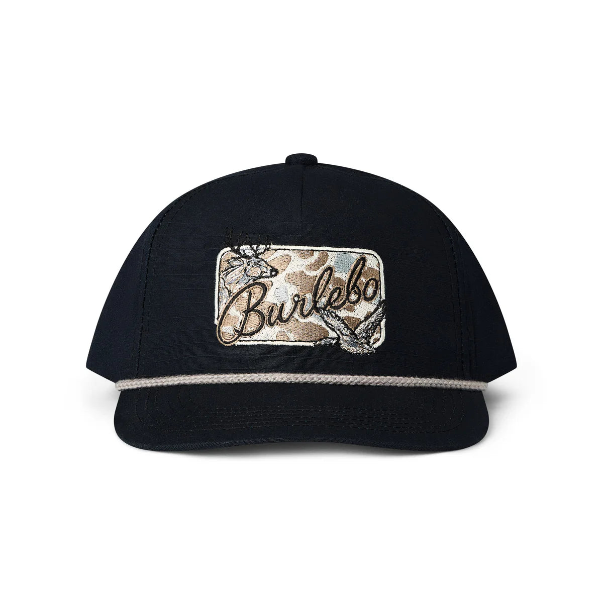 Camo Patch Black Hat Burlebo
