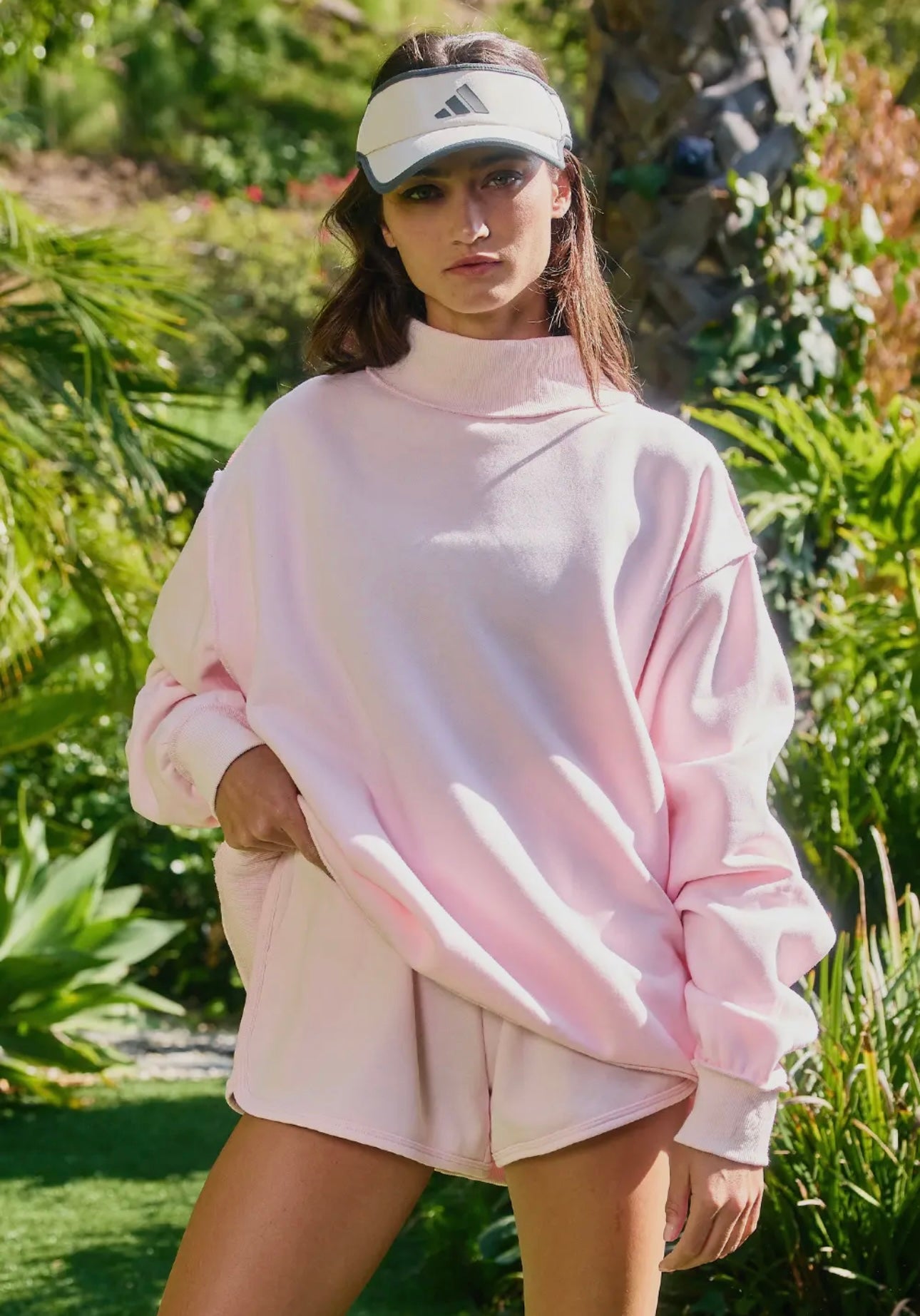 Light Pink Mock Neck Sweater Bucketlist