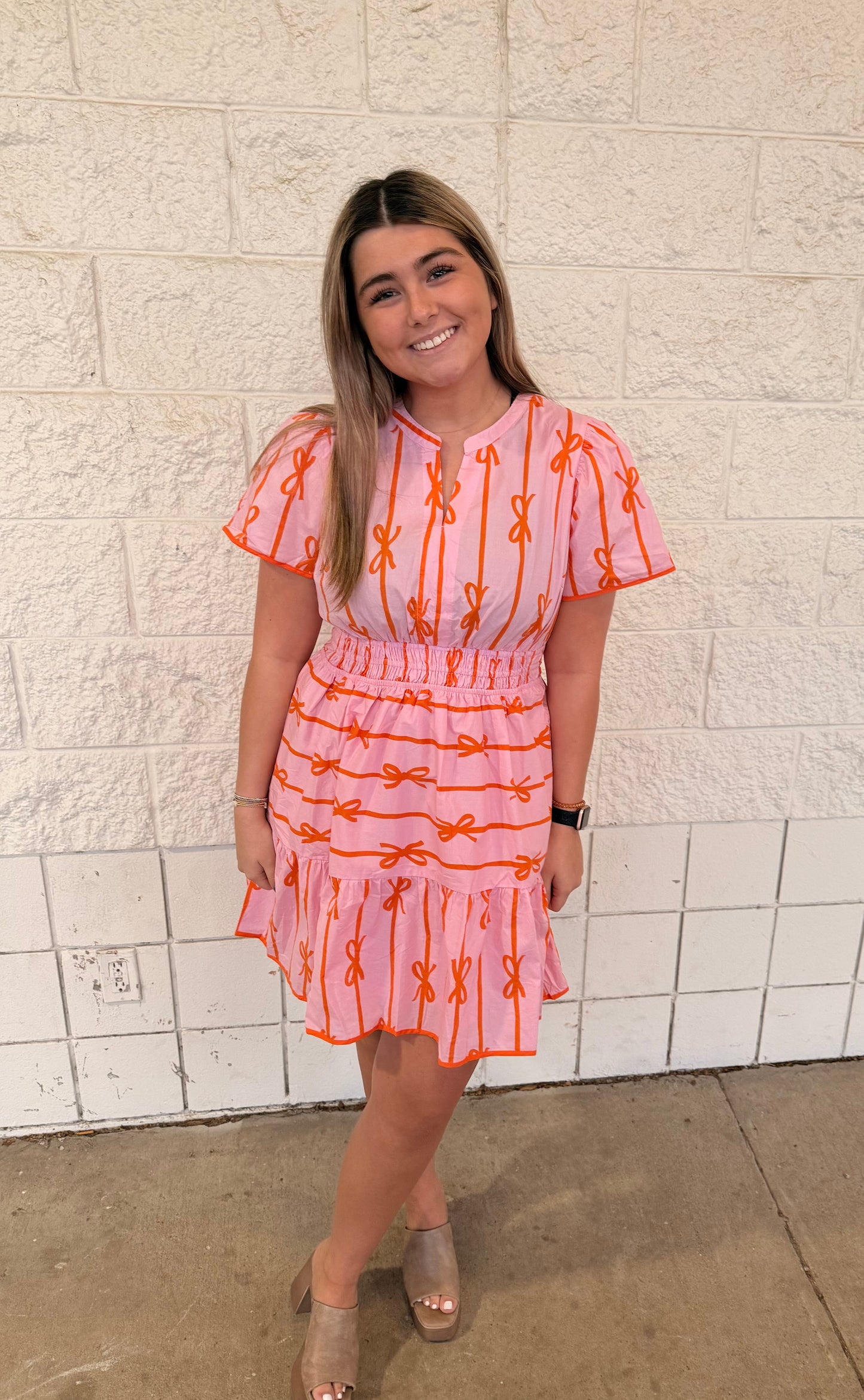 Sweet as Sunshine Bow Dress