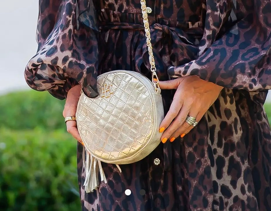 Cece Circular Crossbody Champagne Pop