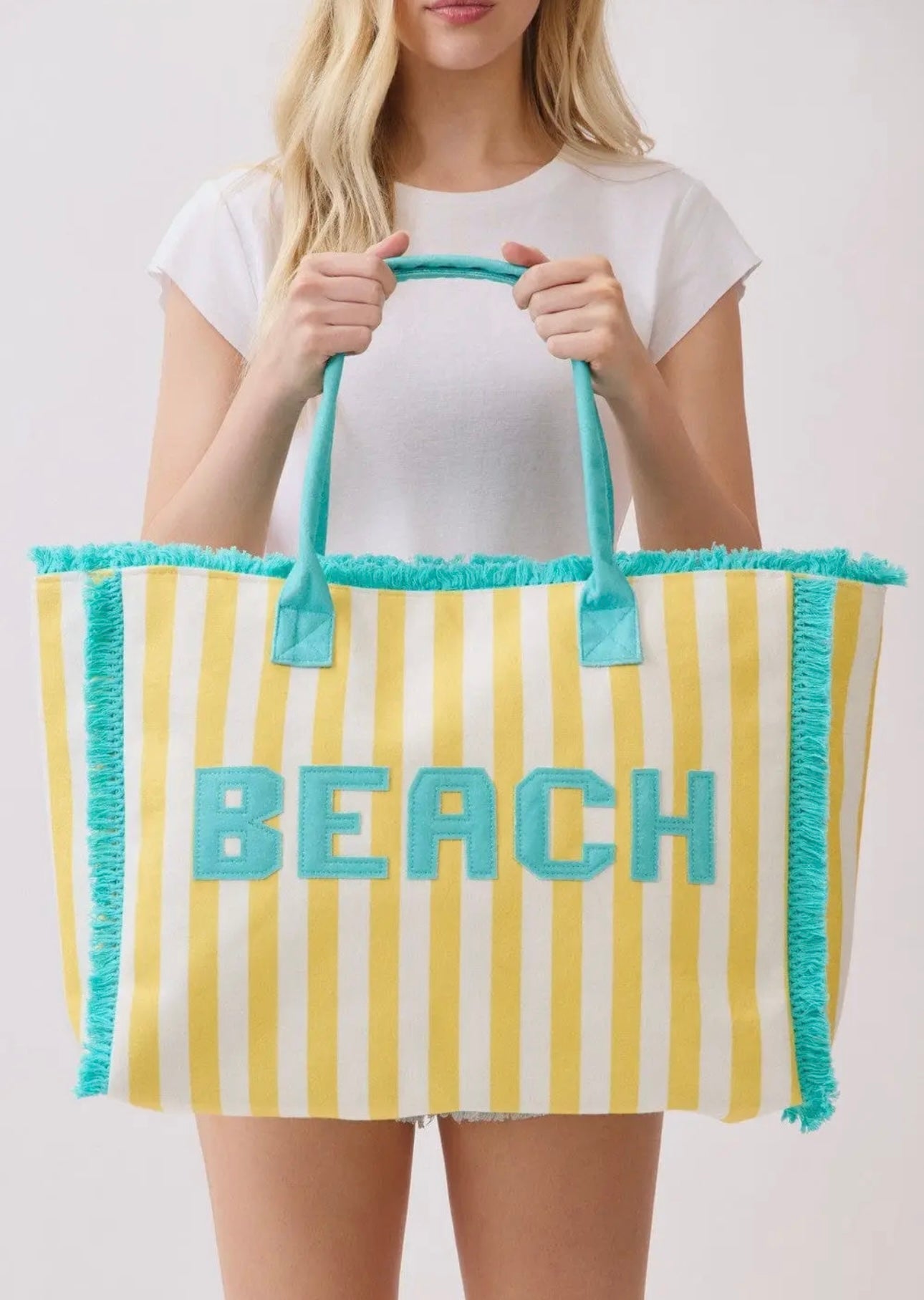 Terry Cloth Beach Bag