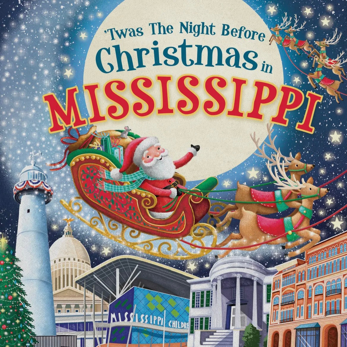 Twas The Night Before Christmas In Mississippi Book