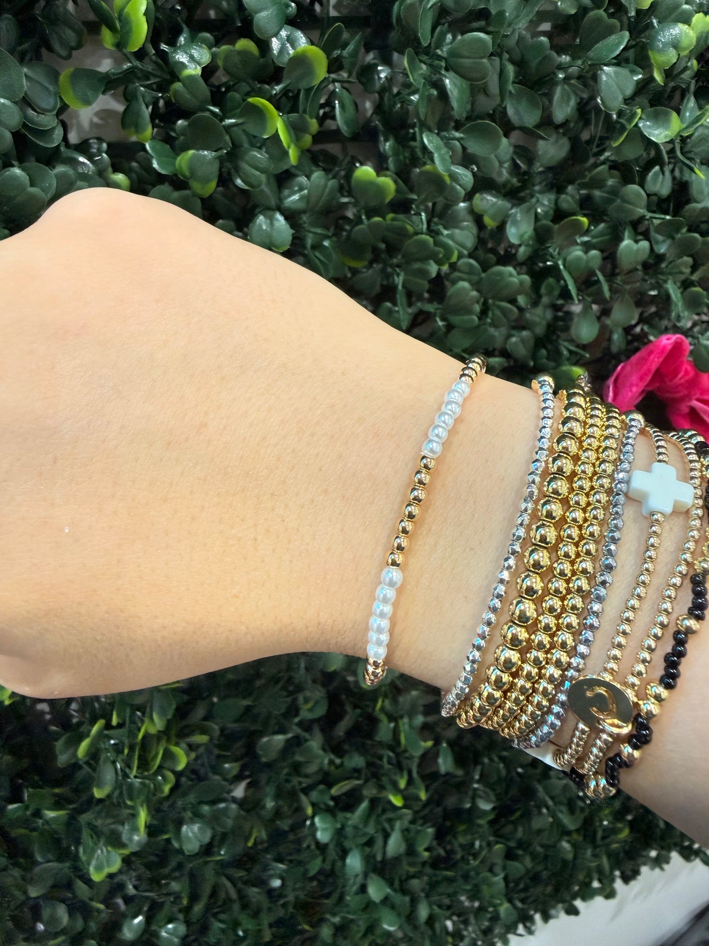 Multi Section Gold/Pearl