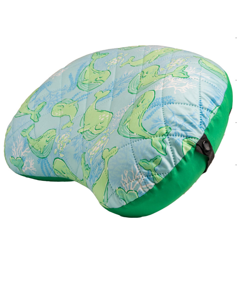 Whale Cooling Beach Pillow Simply Southern