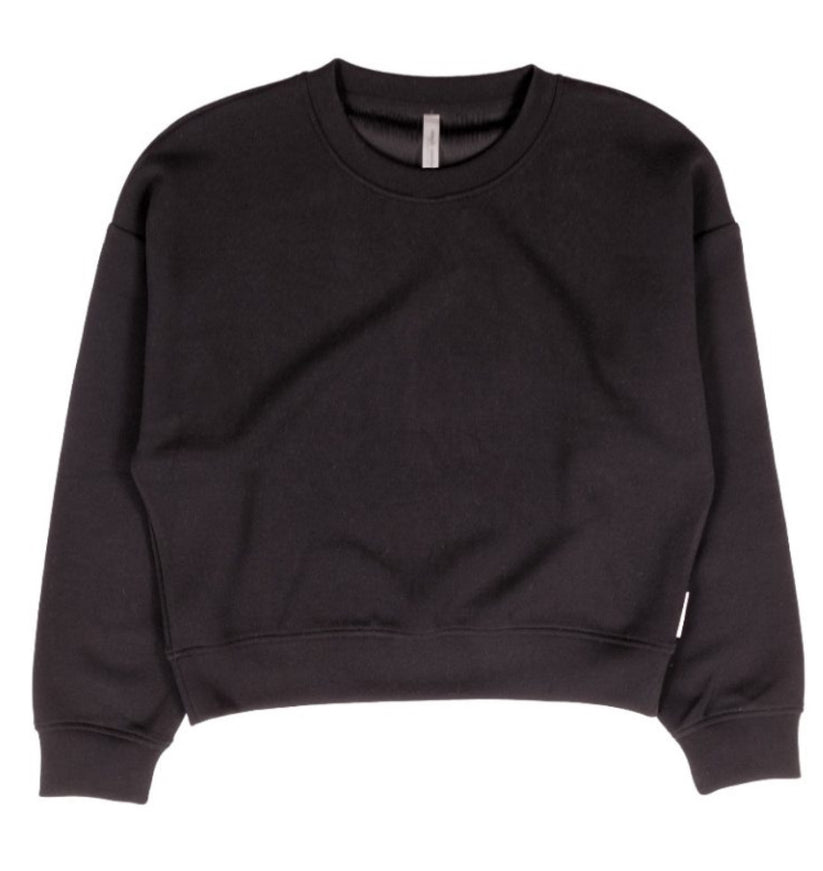 Black So Soft Crewneck Pullover Simply Southern