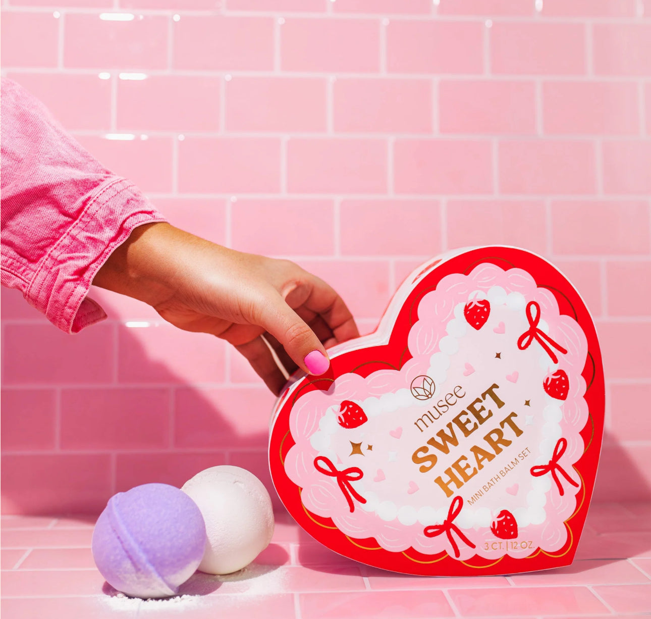 Sweet Heart Three Bath Balm Set Musee