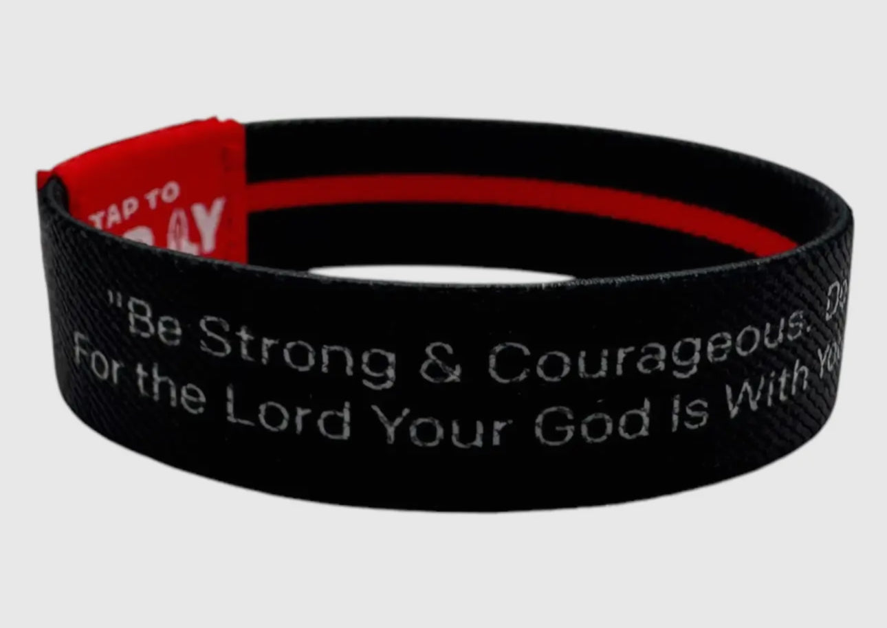 First Responders Firefighters Tap-To-Pray Wristband