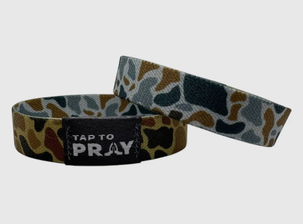 Rock Camo Sahara & Copper Tap-To-Pray Wristband