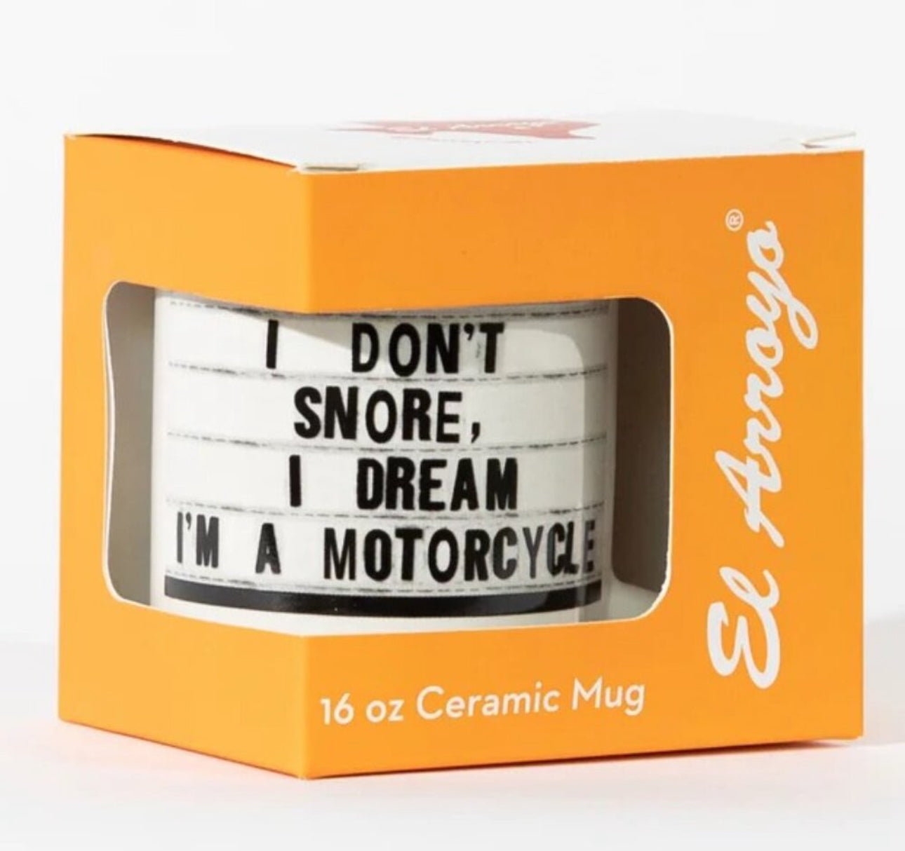 Motorcycle Coffee Mug 16oz El Arroyo