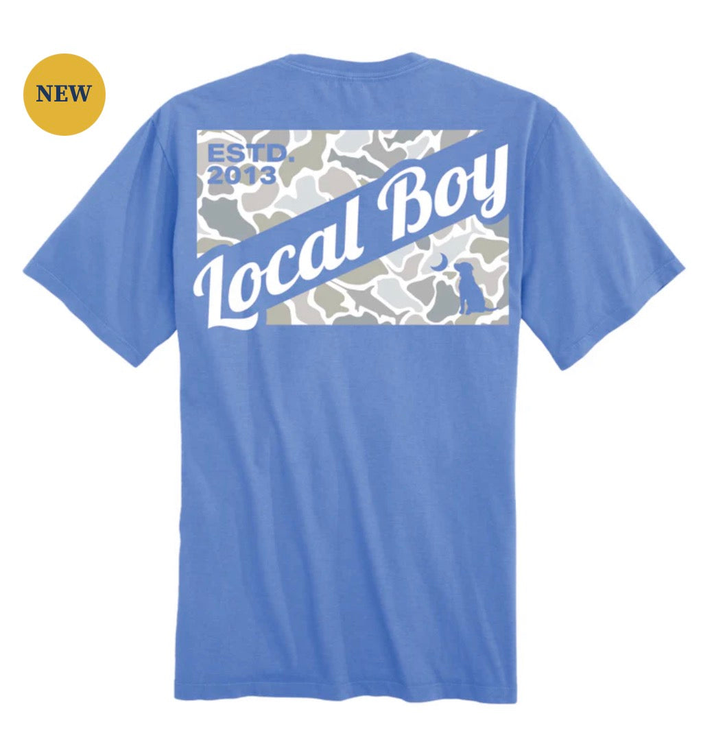 Camo Flag Tee Youth |Local Boy