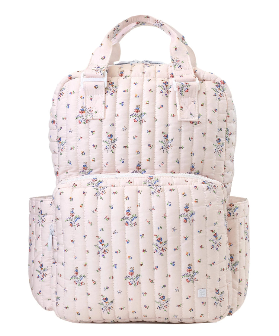 Quilted All You Need Trvl backpack Fleurie