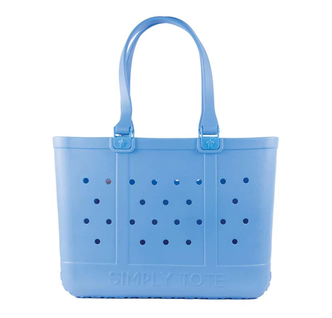 Wave blue Simply Southern Beach Tote