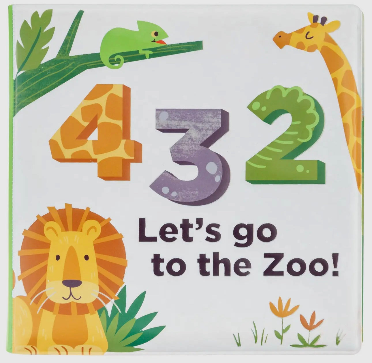 Color changing bath book zoo