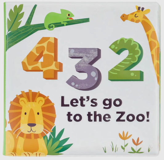 Color changing bath book zoo