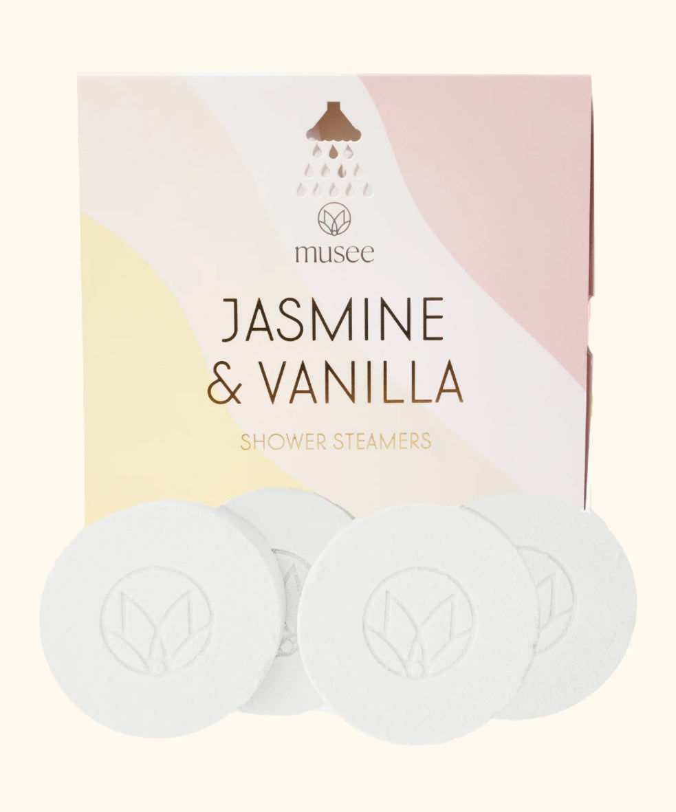 Jasmine and Vanilla Shower Steamers Musee