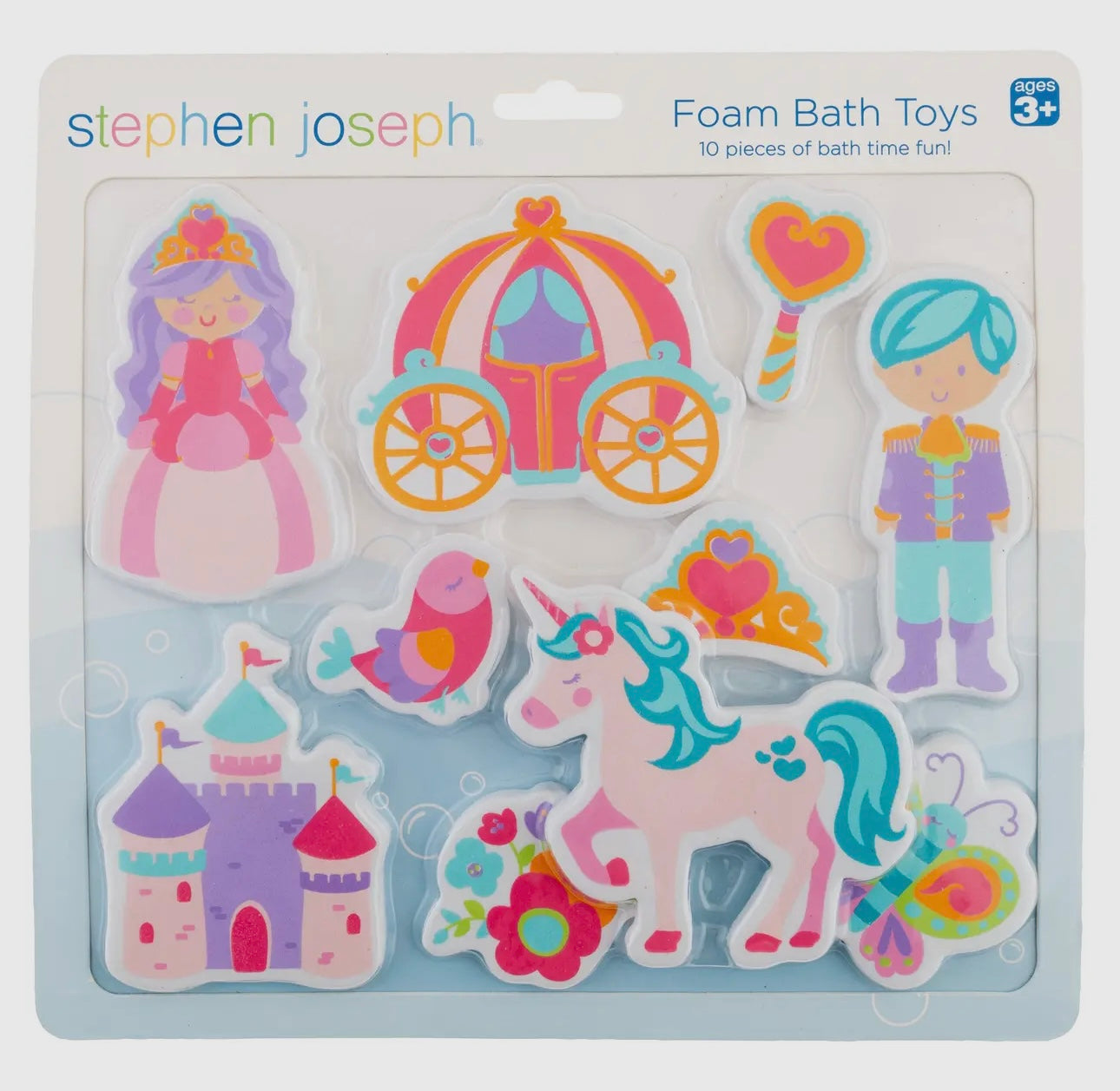 Foam bath toys princess