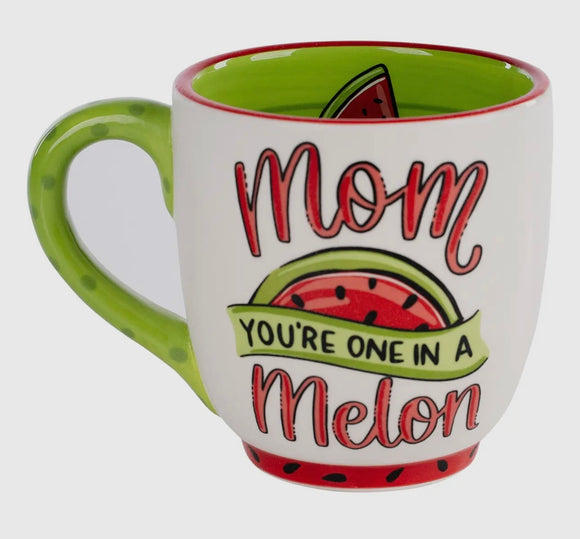 One in a melon mom mug