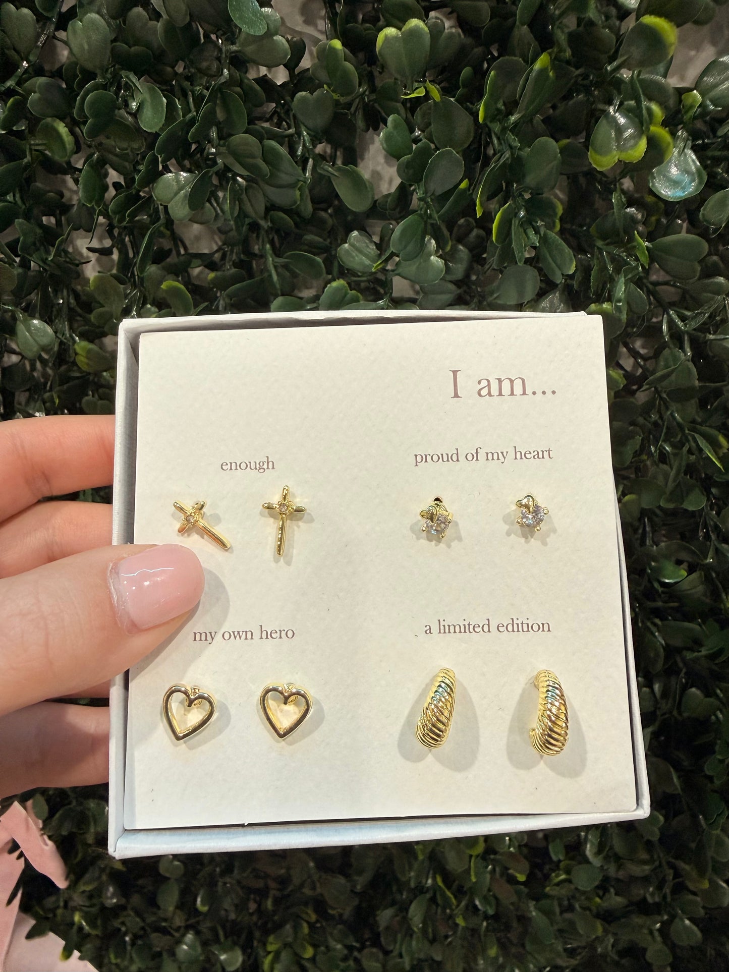 I am… Earrings