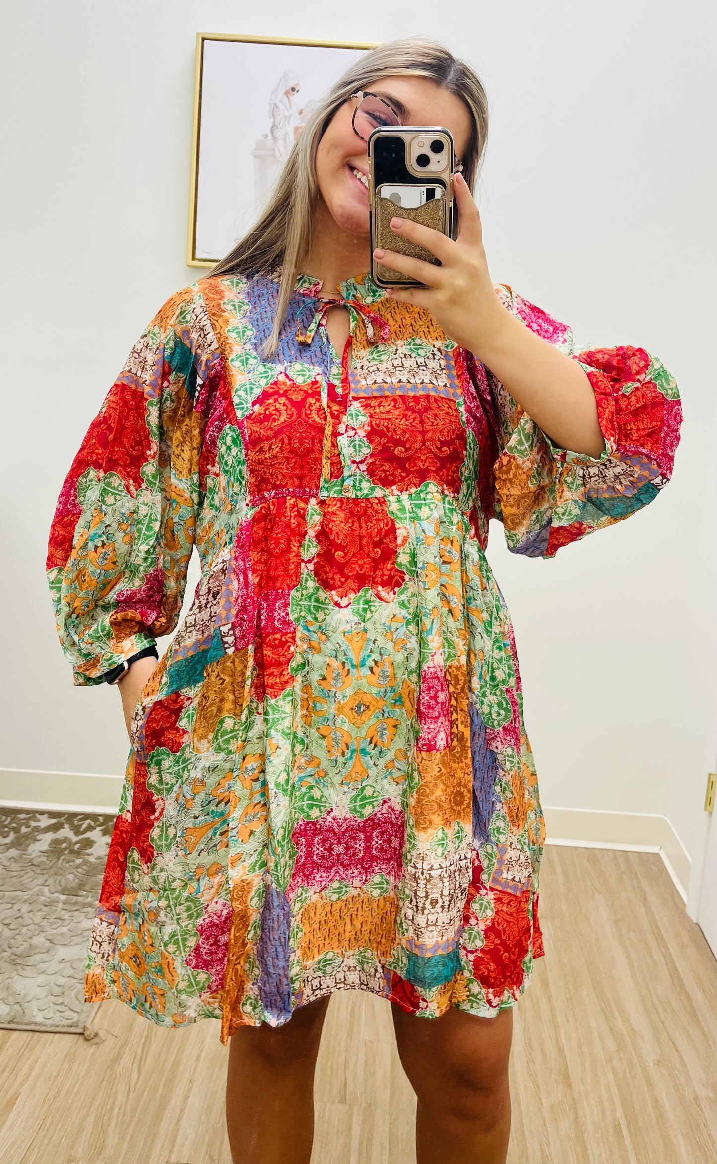 Fall Tapestry Dress