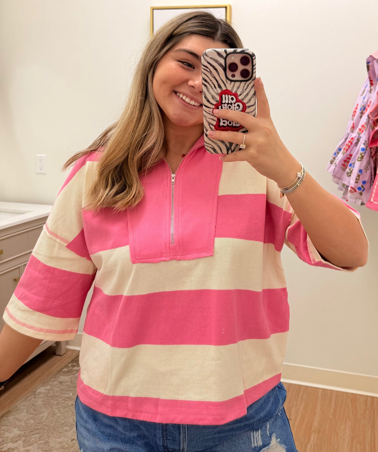 Pink Playtime Top