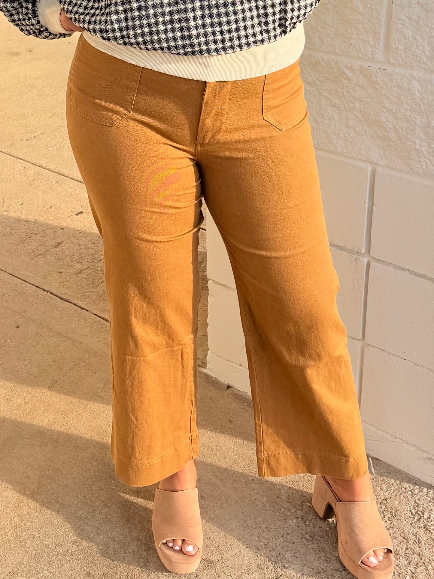 Hazelnut Patch Perfect Pants