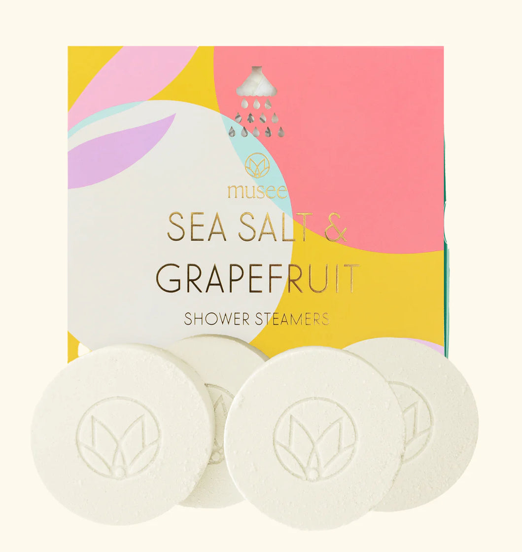 Sea Salt and Grapefruit Shower Steamers Musee