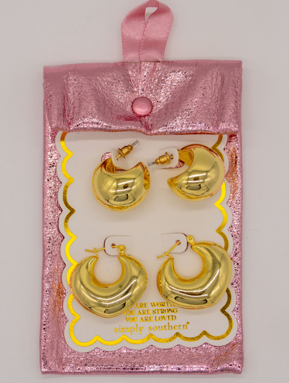 Moon Earrings - Simply Southern