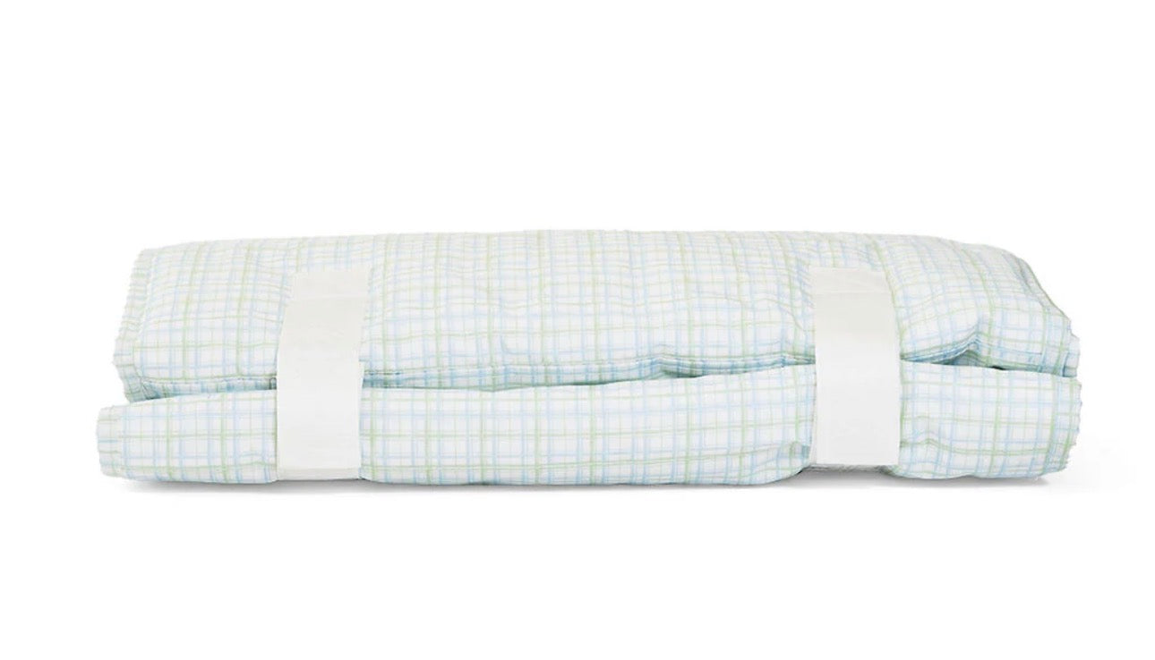 Classic Green Plaid Napmat | TRVL